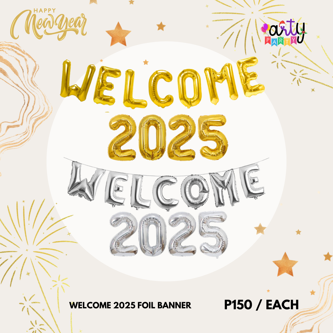 WELCOME 2025 FOIL