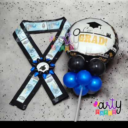 Graduation Gift Combo | Money Garland & Balloon