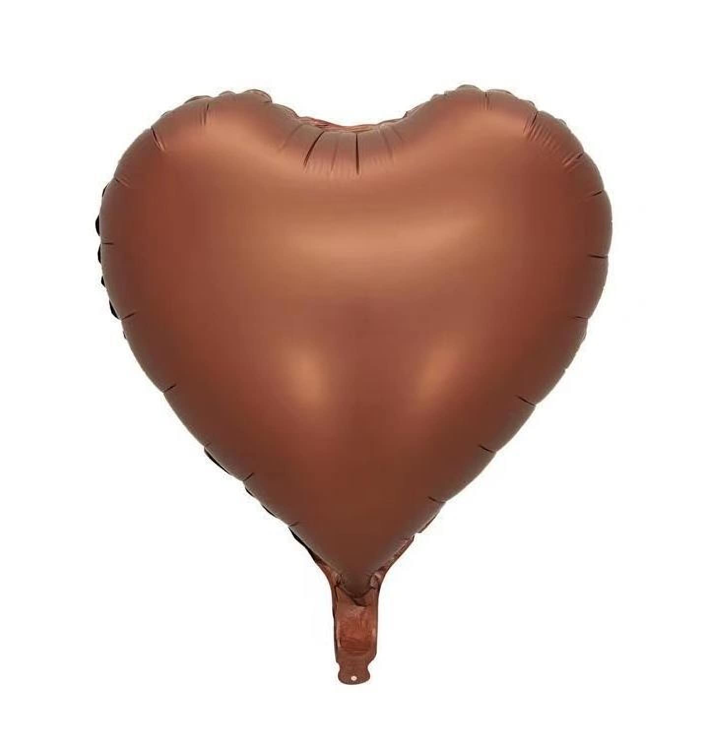 Plain Heart Balloons