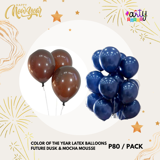 COLOR OF THE YEAR LATEX BALLOONS | 10 PCS PER PACK