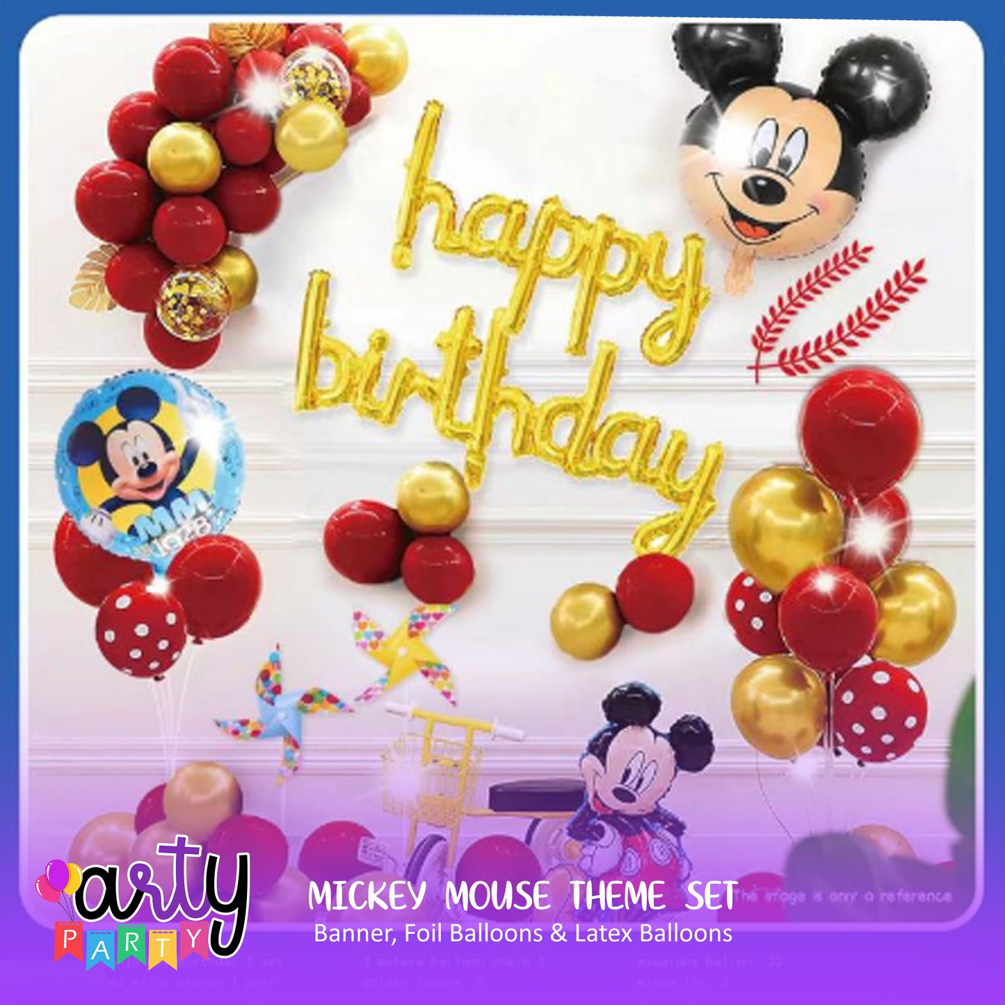 MICKEY MOUSE PARTY THEME SET