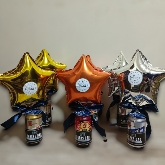 SMALL BOOZE BALLOON BOUQUET