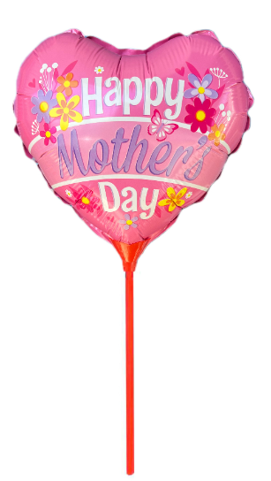 MOM'S Day Heart Foil Balloon