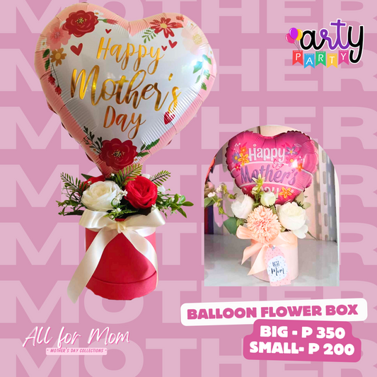 Mom Balloon Flower Box |