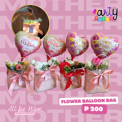 FLOWER  BALLOON BAG