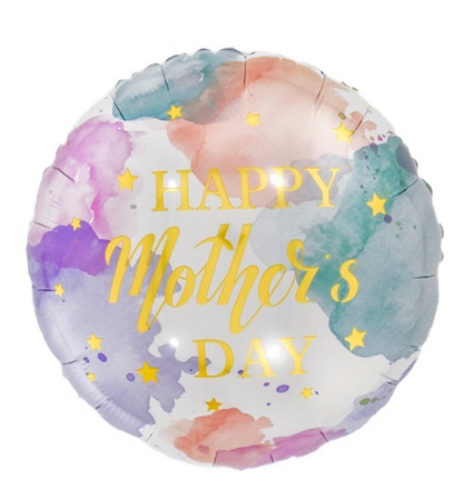 Mother's Day Round Foil Balloon