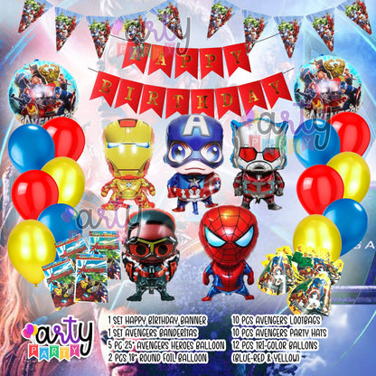 Avengers Theme Party Items