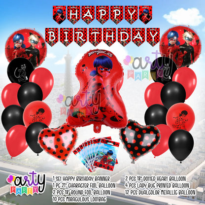 Miraculous Ladybug Party Decor Package