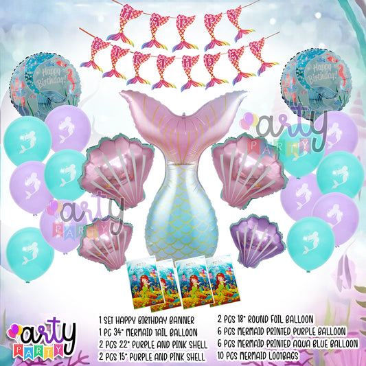 Mermaid Party Items