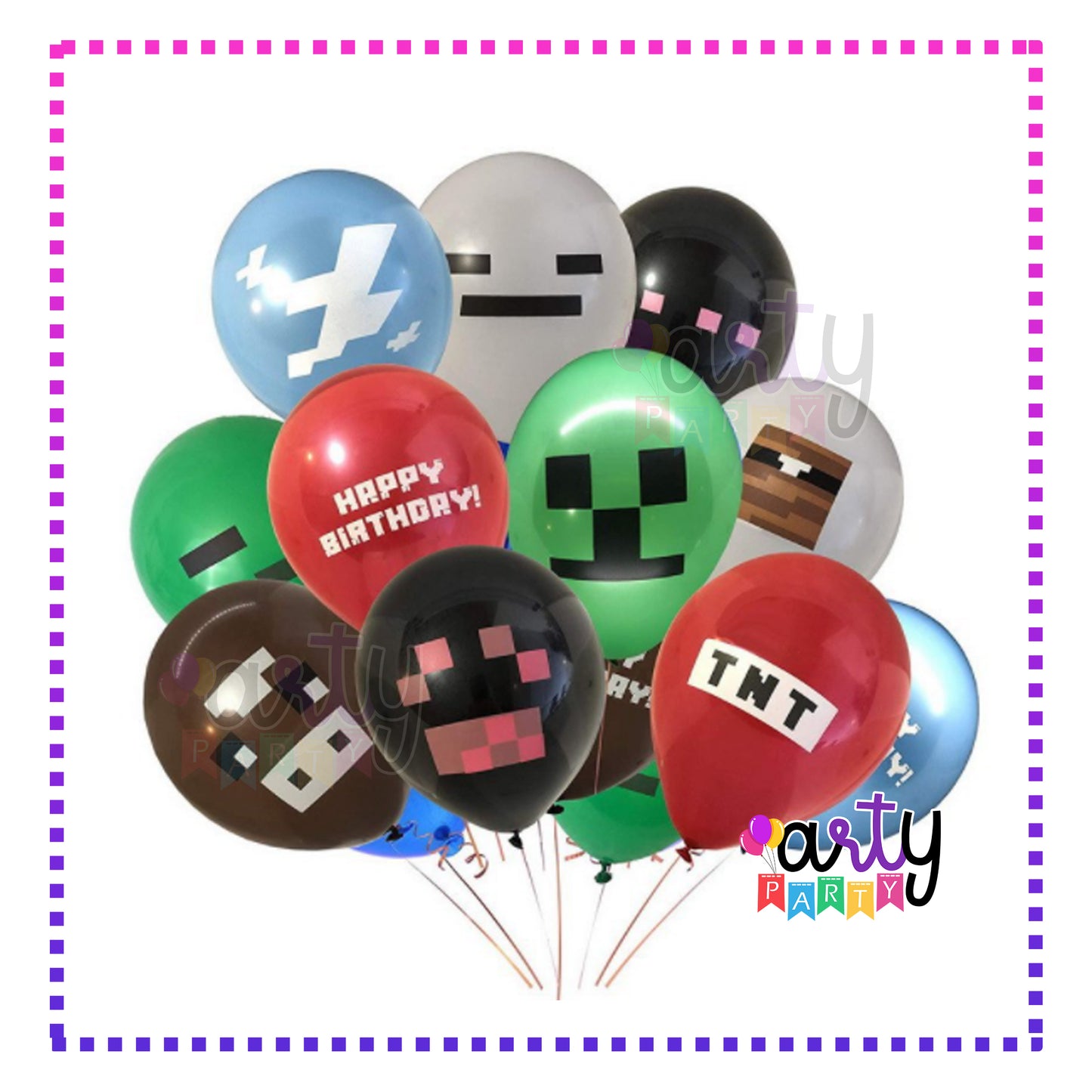 Minecraft Party Items