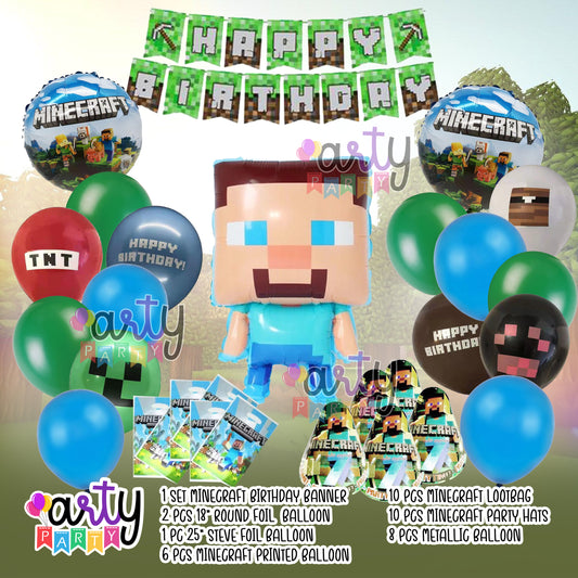 Minecraft Party Items