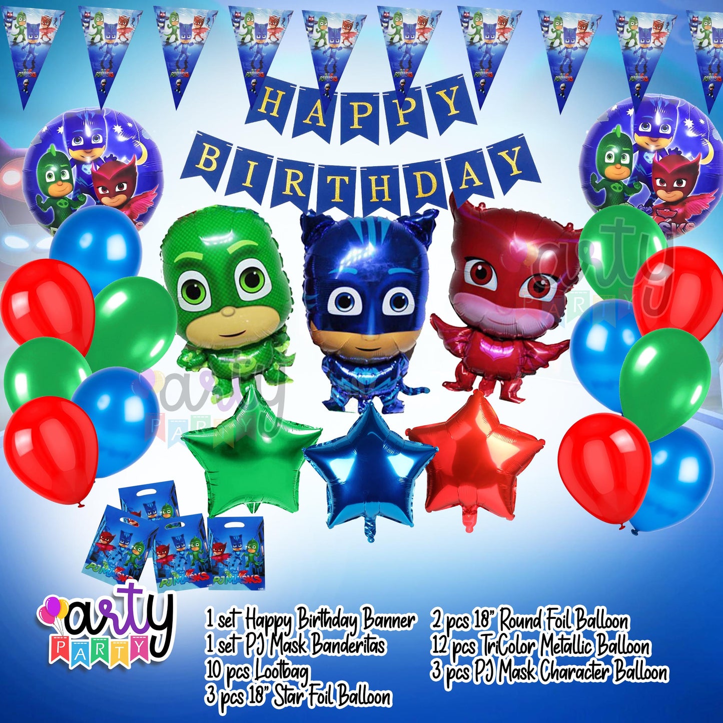 PJ Mask Party Item