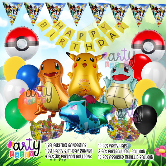 Pikachu (Pokemon) Party Items