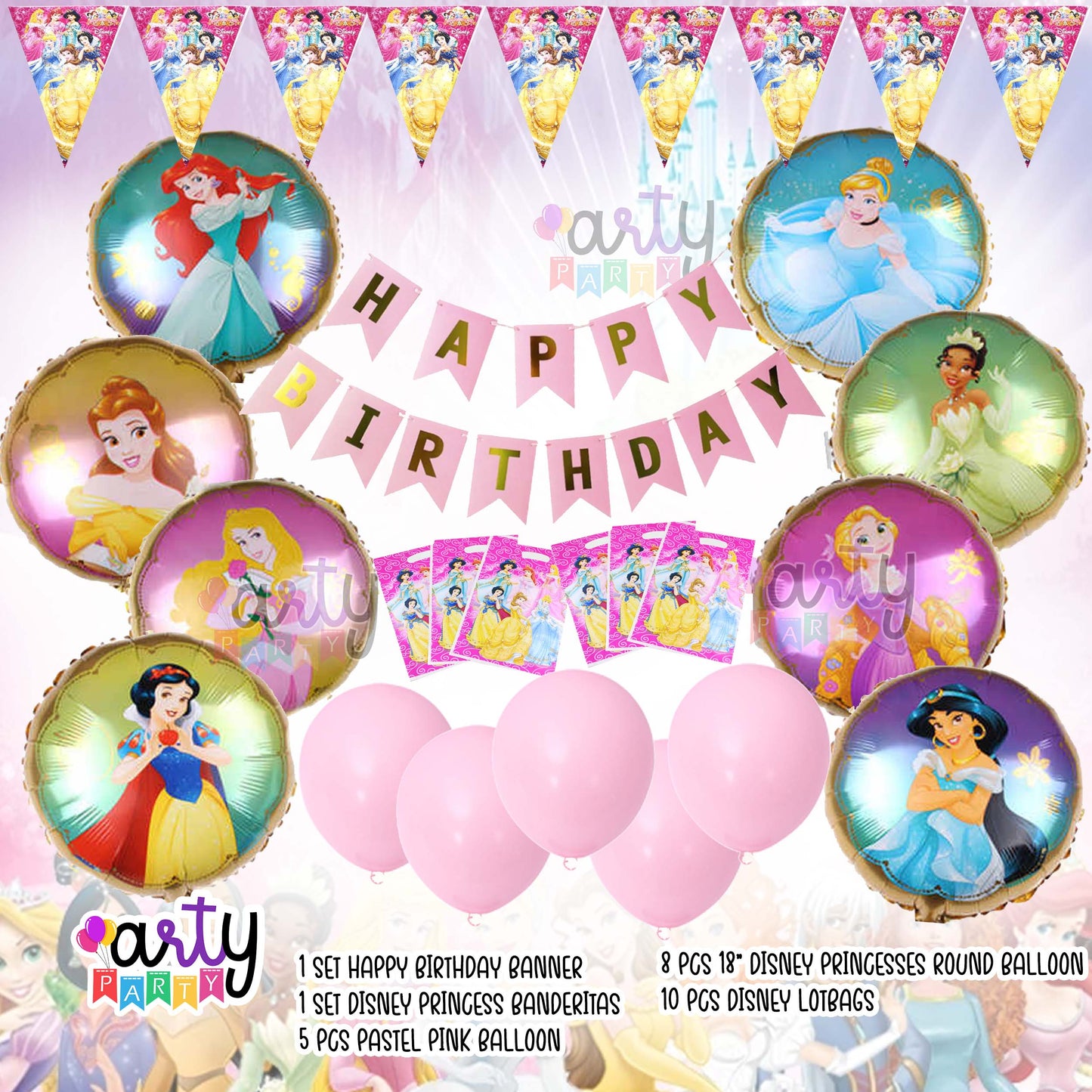 Disney Princess Party Items