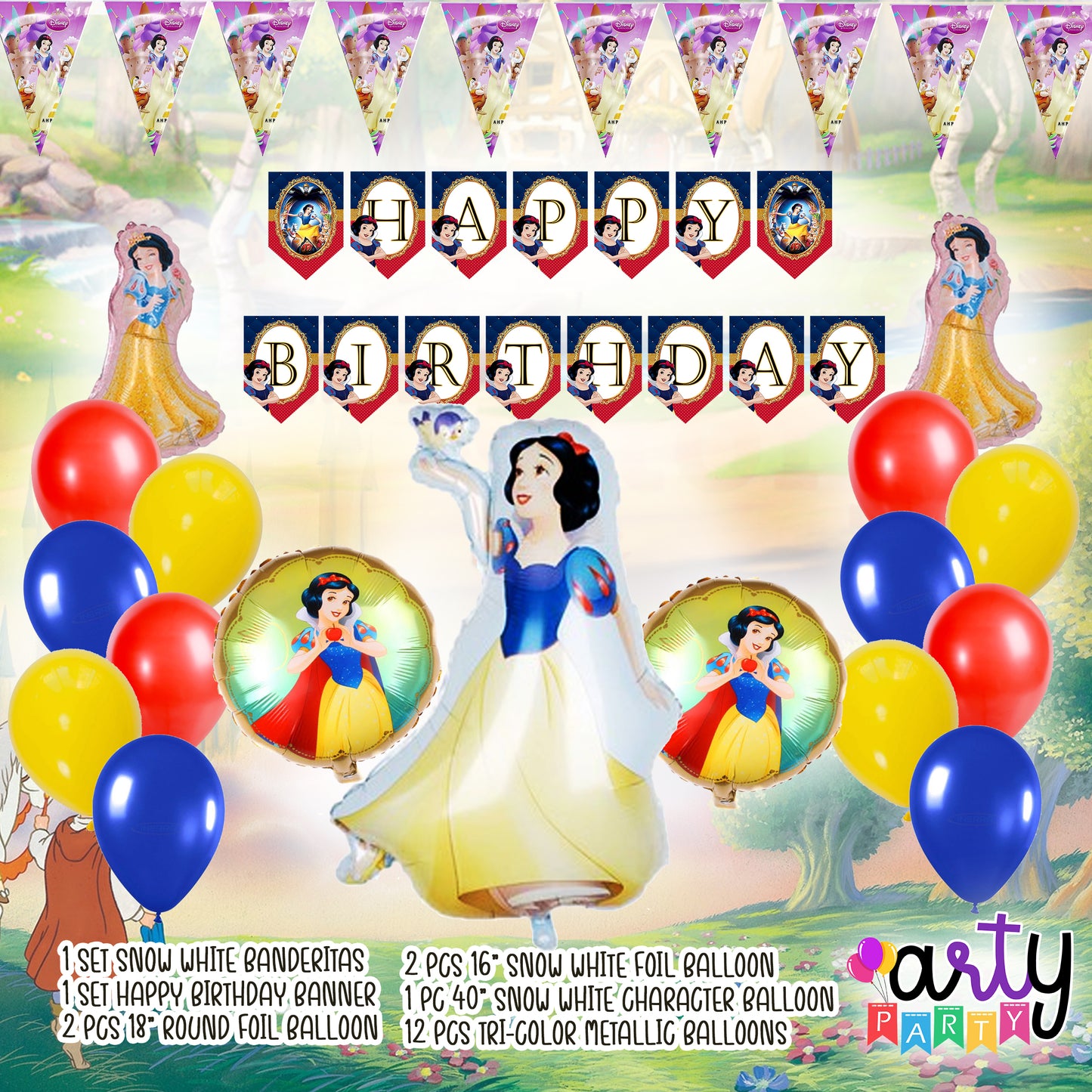 SNOW WHITE Party Items