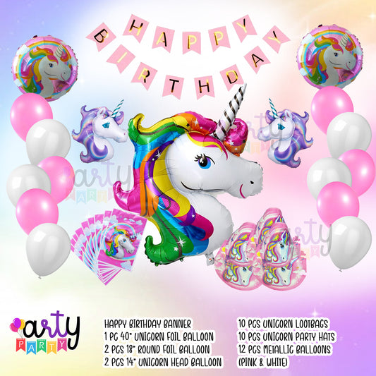 Unicorn Party Decor Package