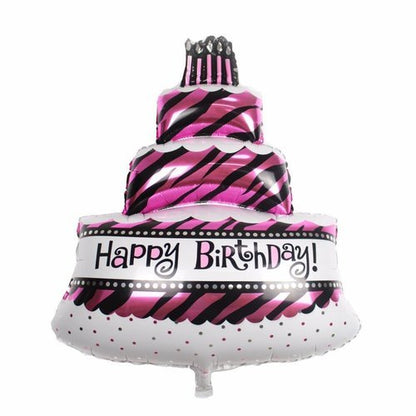 Birthday Cake Foil Balloon