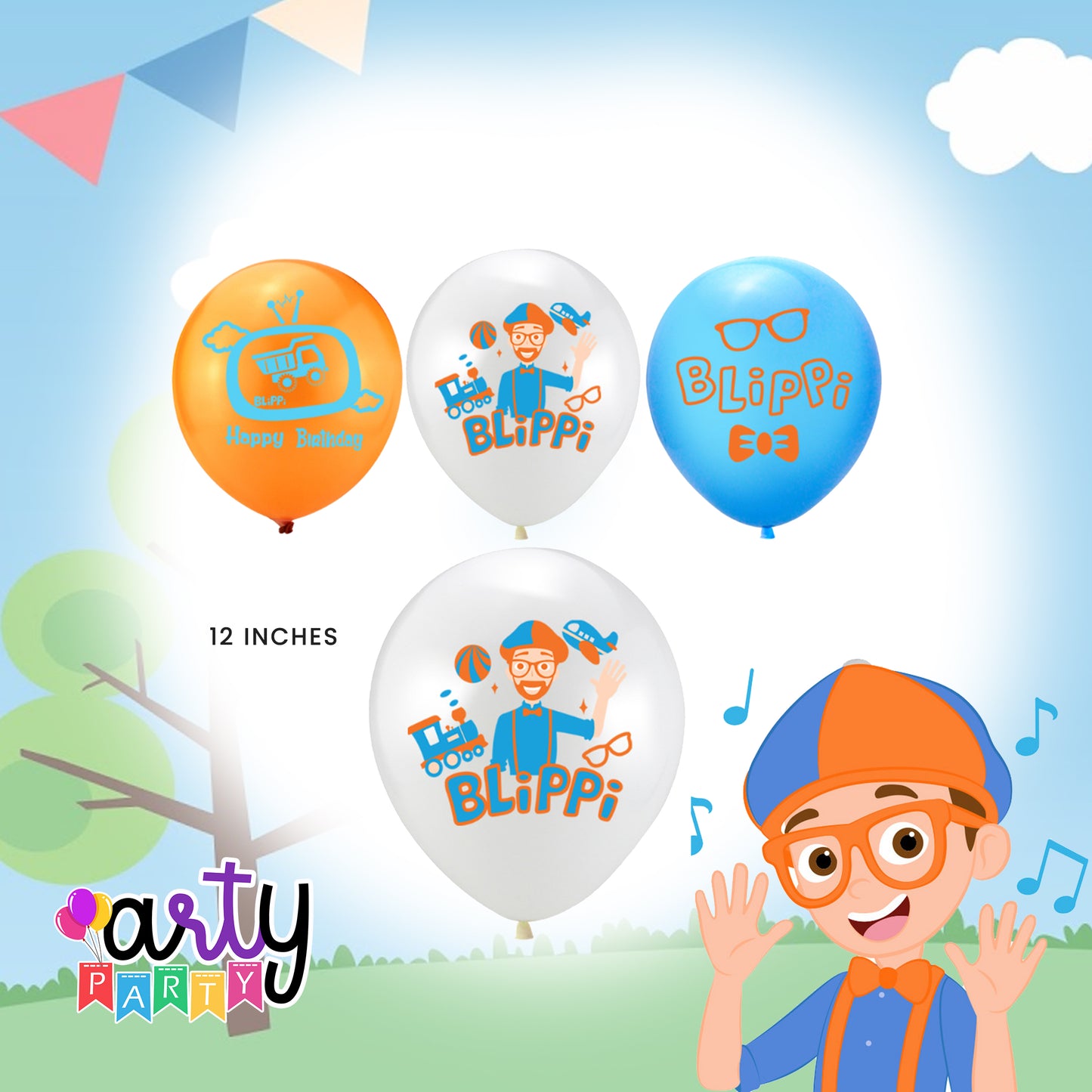 BLIPPI Party Items