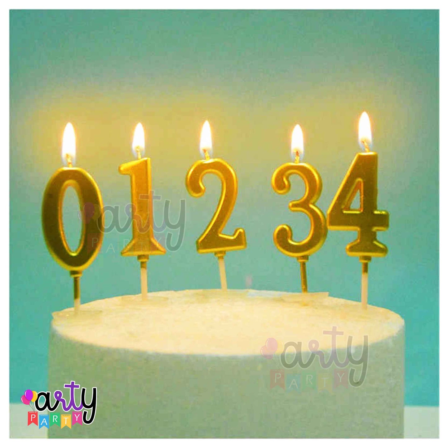 Number Birthday Candle