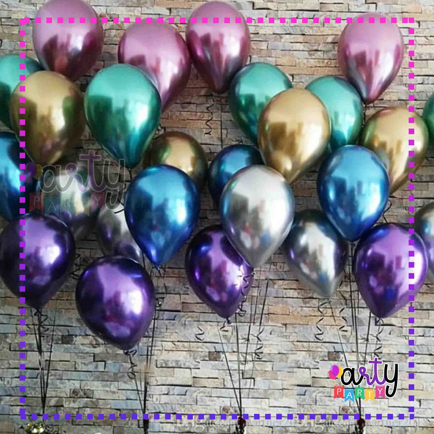 Chrome Balloons | Pack of 10