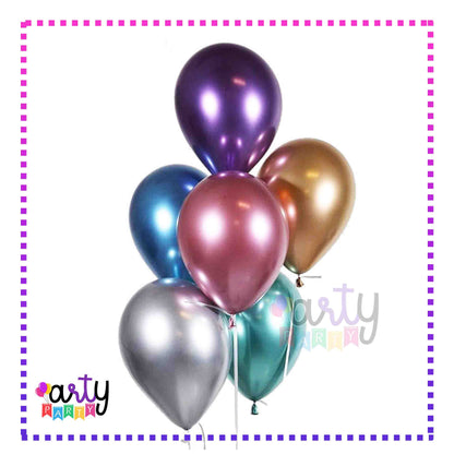 Chrome Balloons | Pack of 10