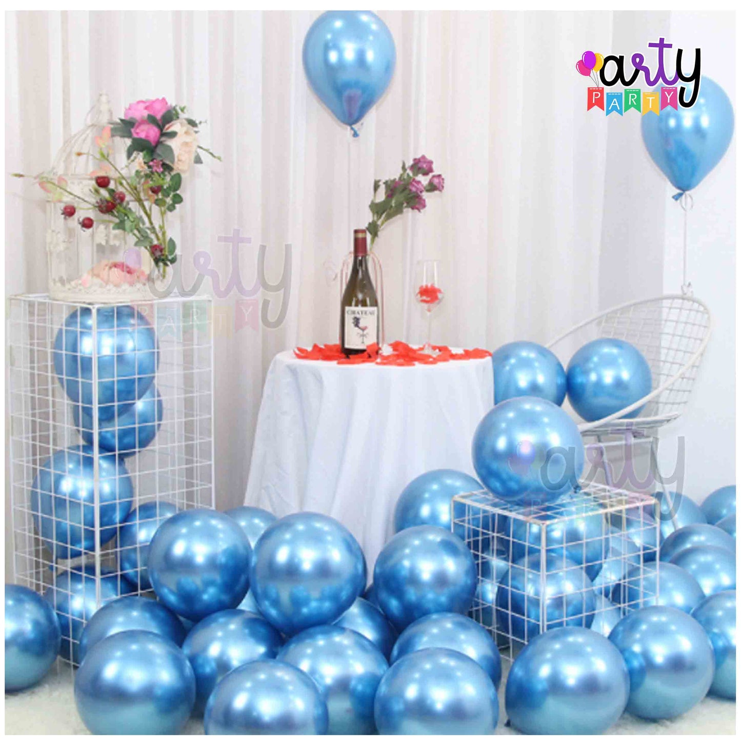 Chrome Balloons | Pack of 10