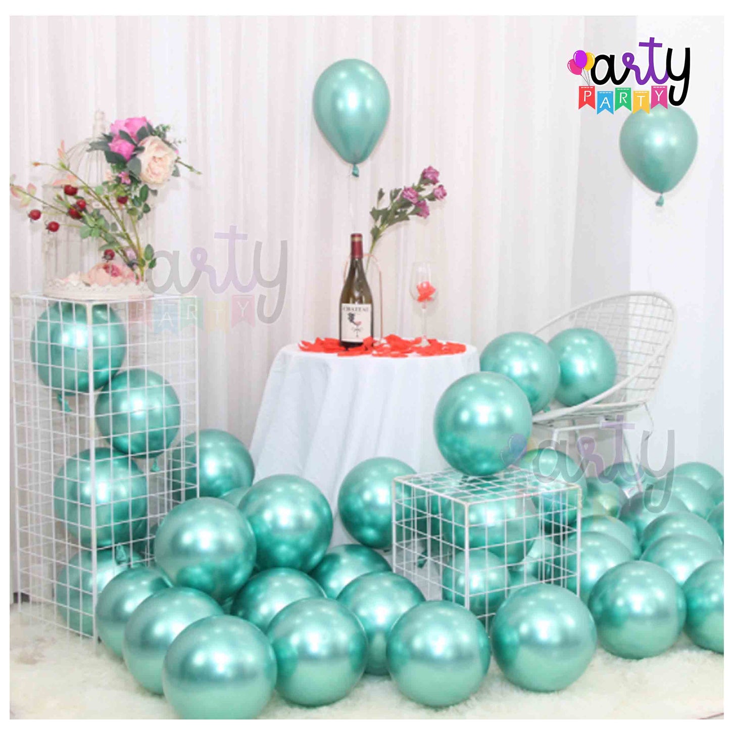 Chrome Balloons | Pack of 10