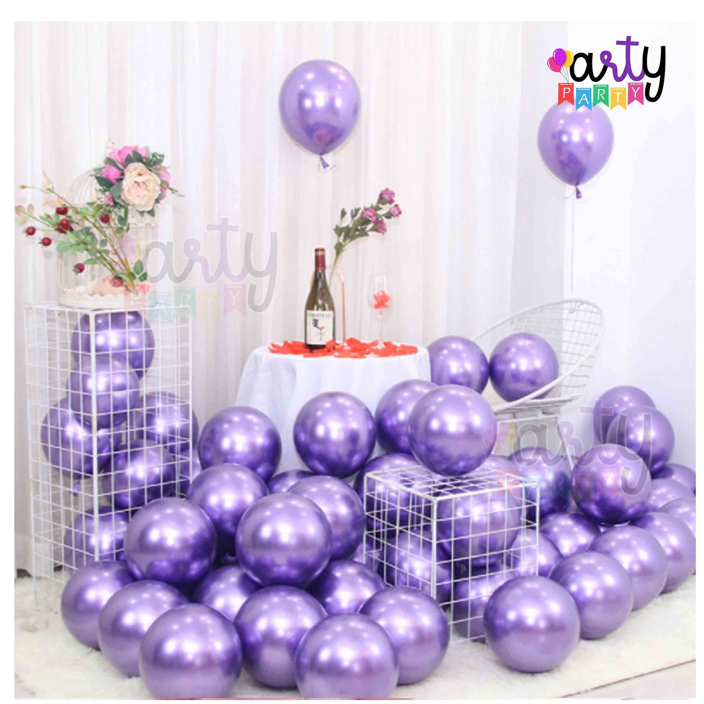 Chrome Balloons | Pack of 10