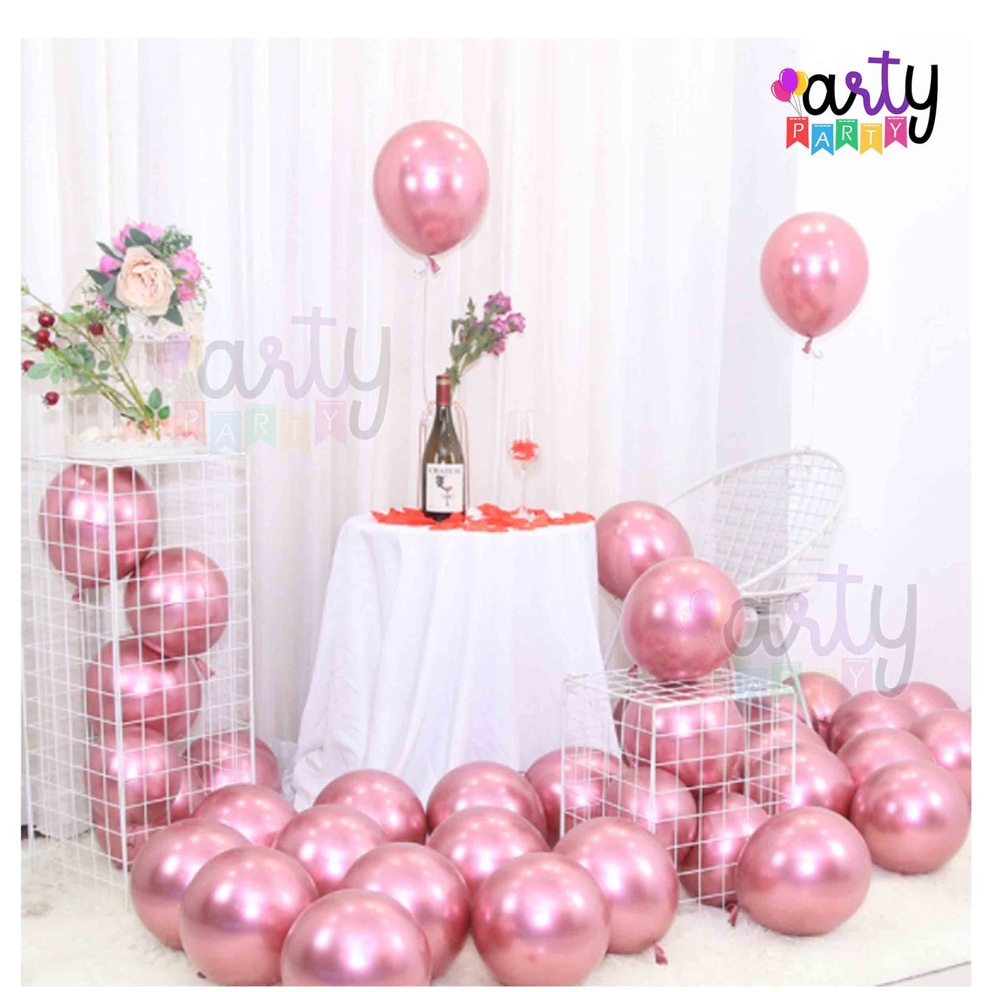 Chrome Balloons | Pack of 10