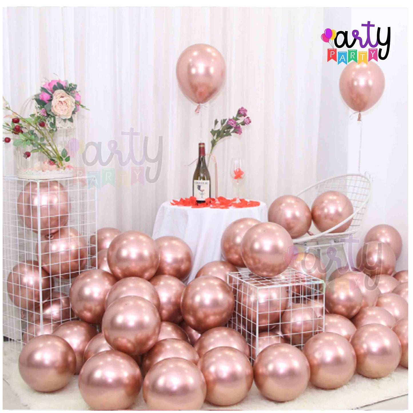 Chrome Balloons | Pack of 10