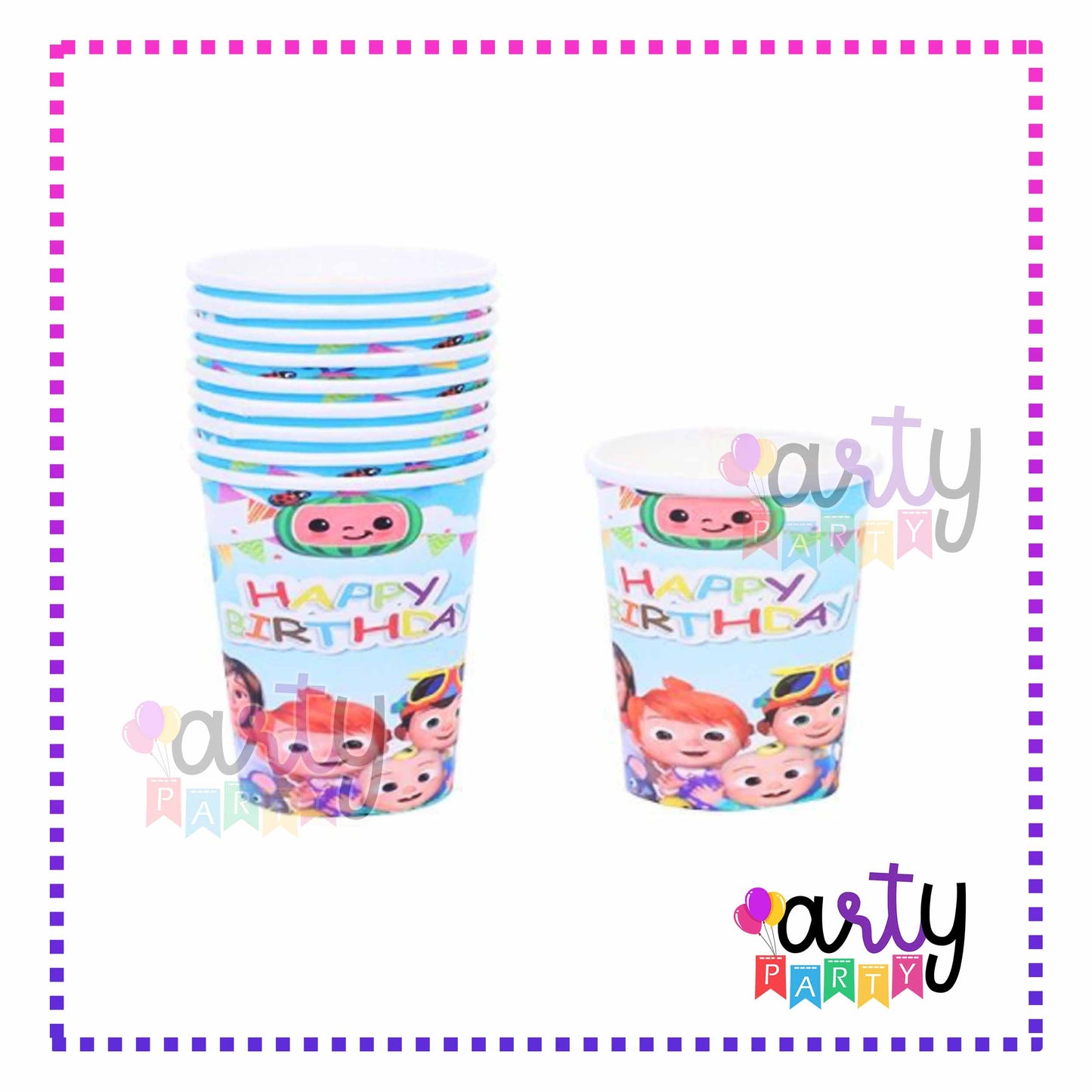 Cocomelon Party Items