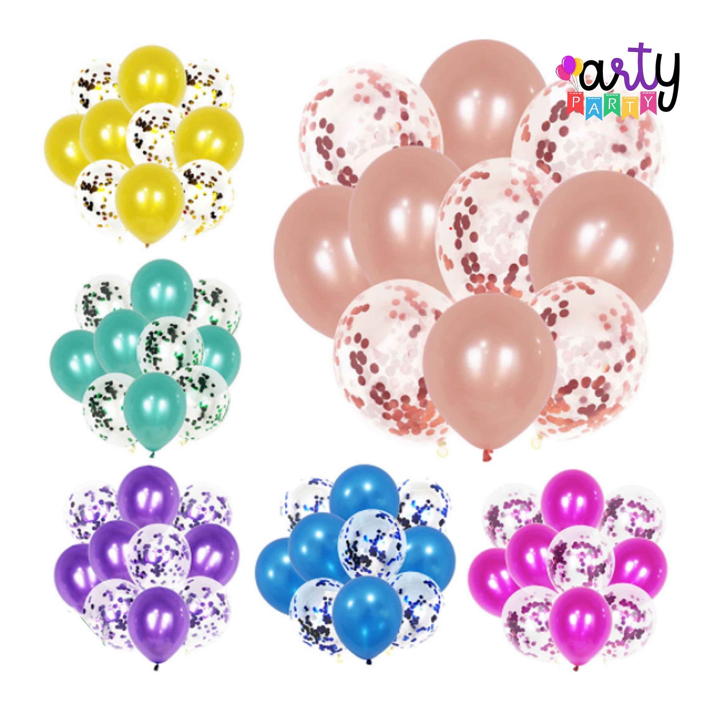 Confetti Balloons | 10 in 1