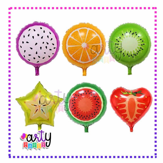 Fruit Foil Balloon Set