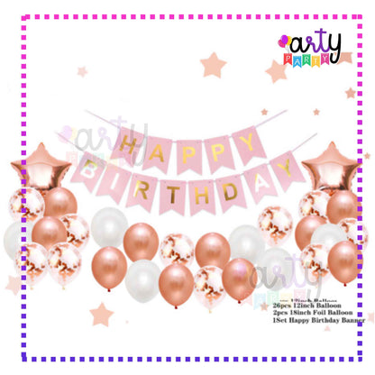 Star Confetti Balloon Set