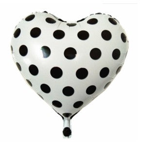 Plain Heart Balloons