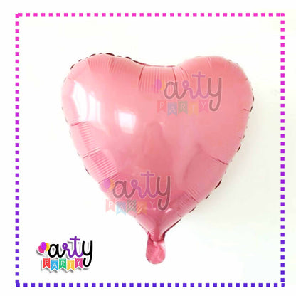 Plain Heart Balloons