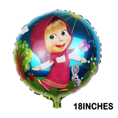 Masha and the Bear Party Decor Items