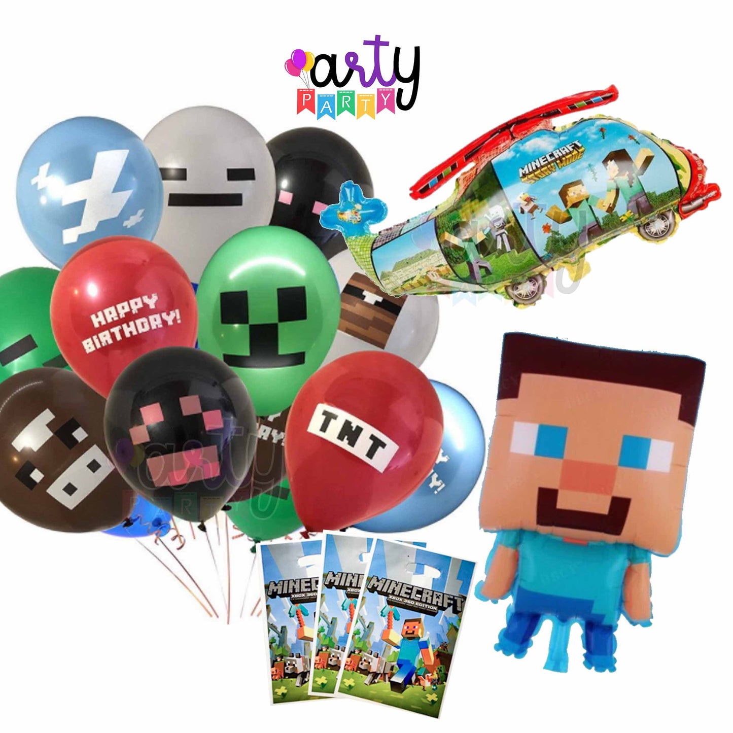 Minecraft Party Items