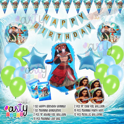 Moana Party Items