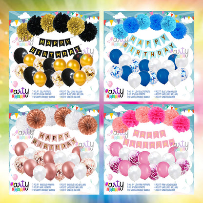 Pompom Party Decor Set