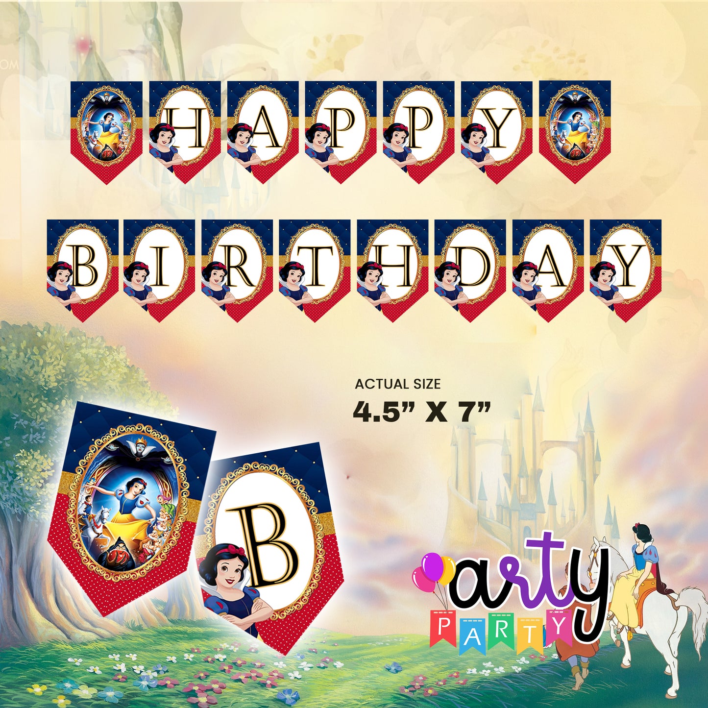 SNOW WHITE Party Items