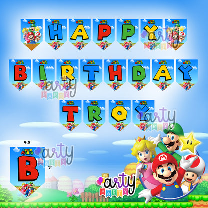 Super Mario Party Decor package