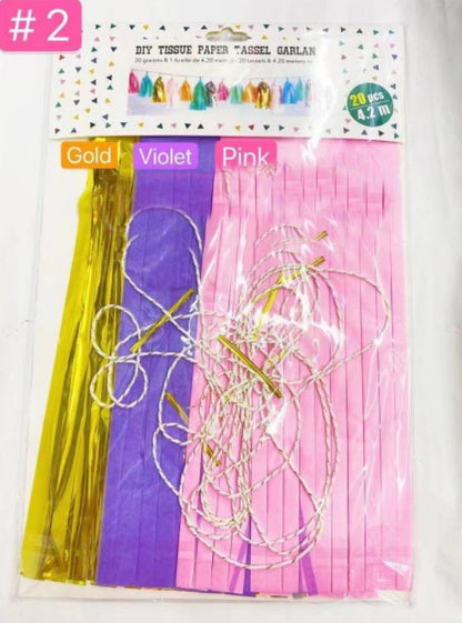 Party Tassel Garland